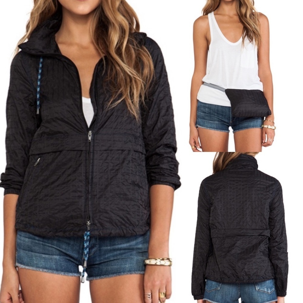 Free People green Jacket/ Fanny Pack